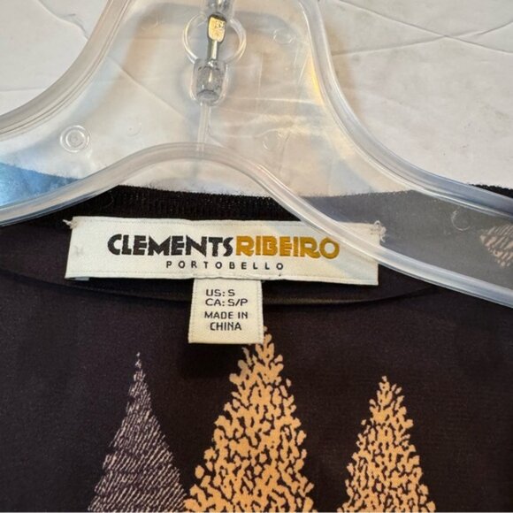 Clements Ribeiro Portobello Cardigan Floral Stripes Print Knit Open Wrap Mix S - Picture 9 of 16